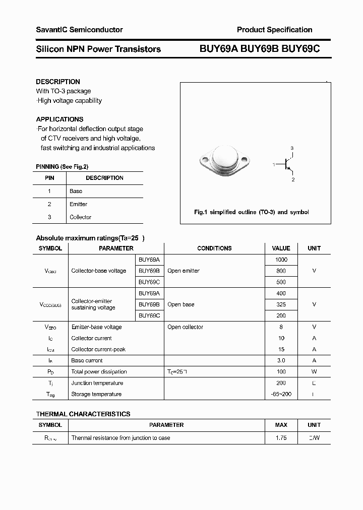 BUY69A_5803302.PDF Datasheet