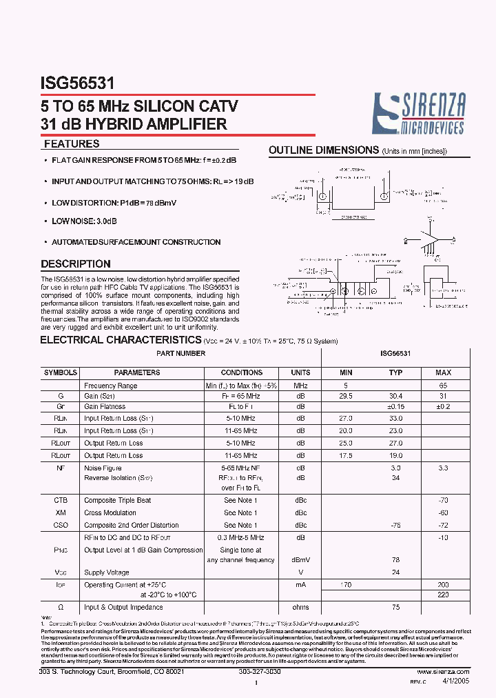 ISG56531_5805626.PDF Datasheet