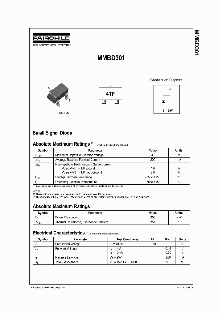 MMBD301NL_5809521.PDF Datasheet