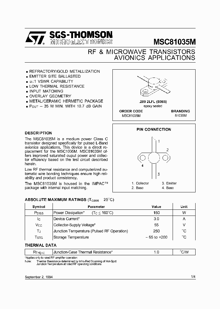 MSC81035M_5810346.PDF Datasheet