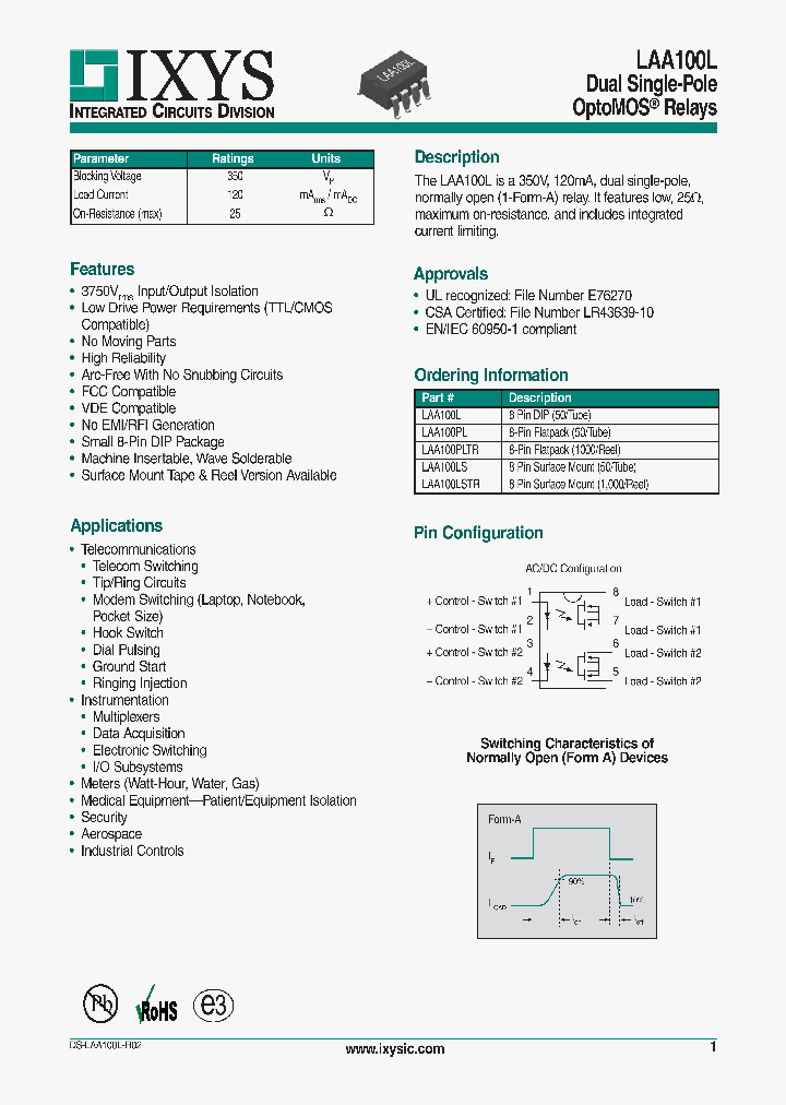 LAA100L12_5810583.PDF Datasheet