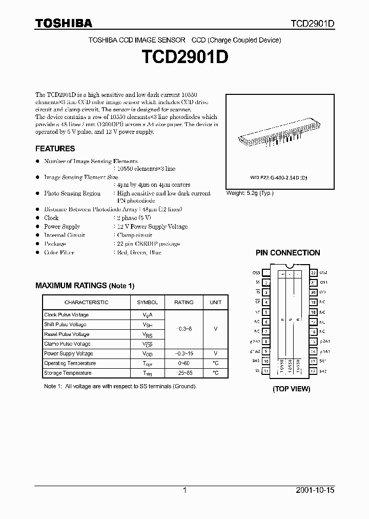 TCD2901D_5815689.PDF Datasheet