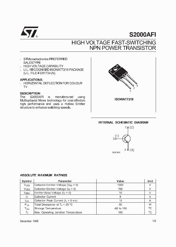 ISOWATT218_5816284.PDF Datasheet