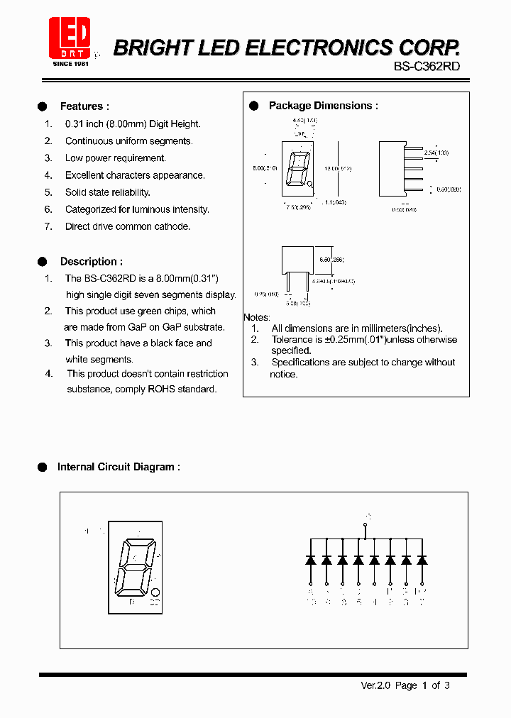 BS-C362RD_5816525.PDF Datasheet