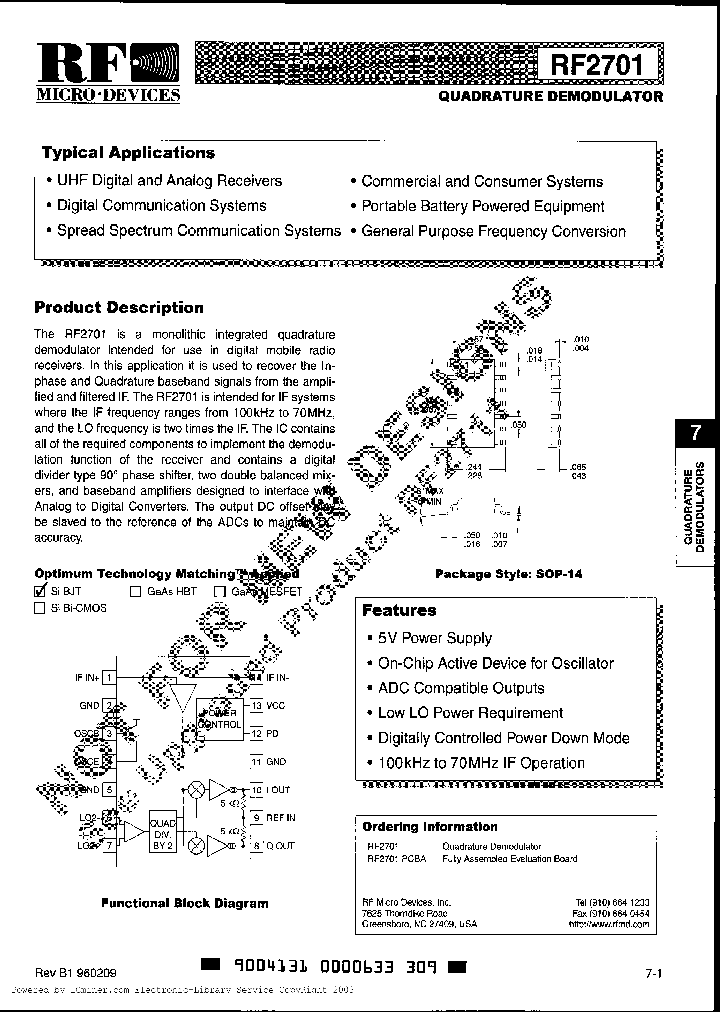 RF2701_5816764.PDF Datasheet