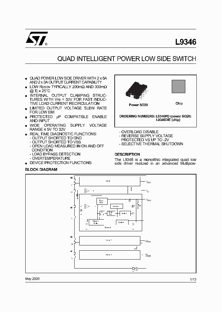 L9346DIE_5816981.PDF Datasheet