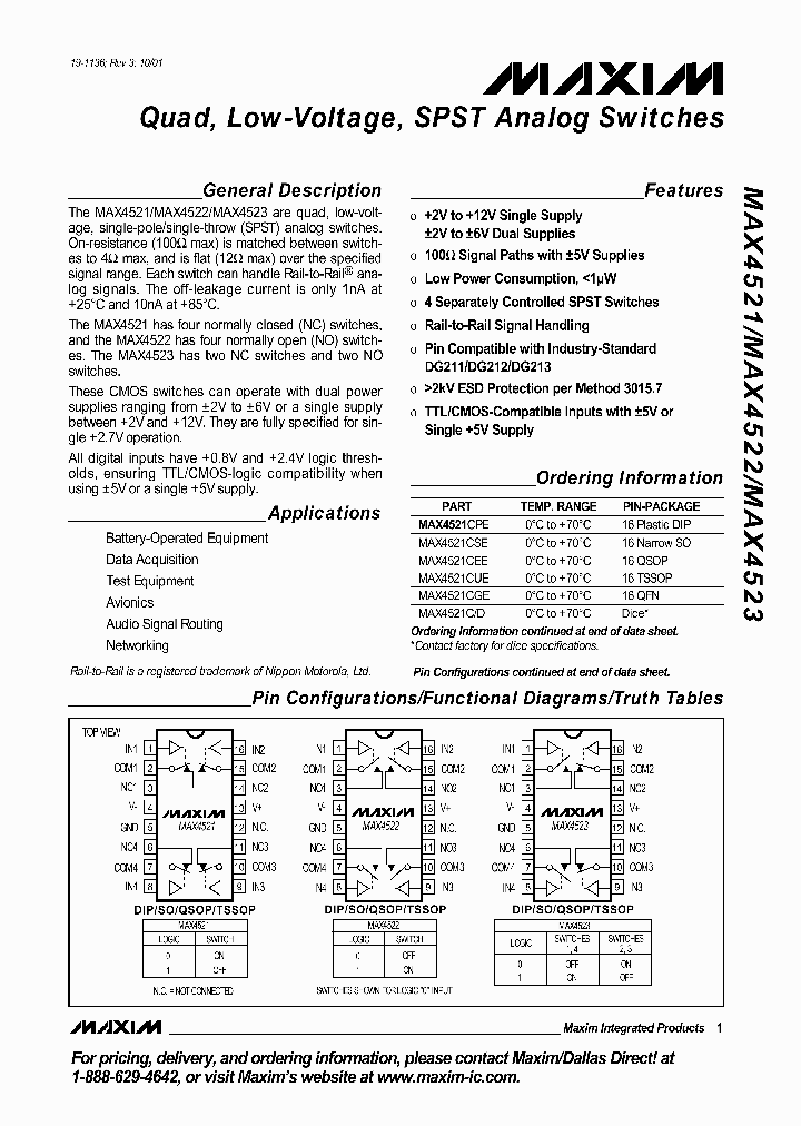 MAX4521_5817671.PDF Datasheet