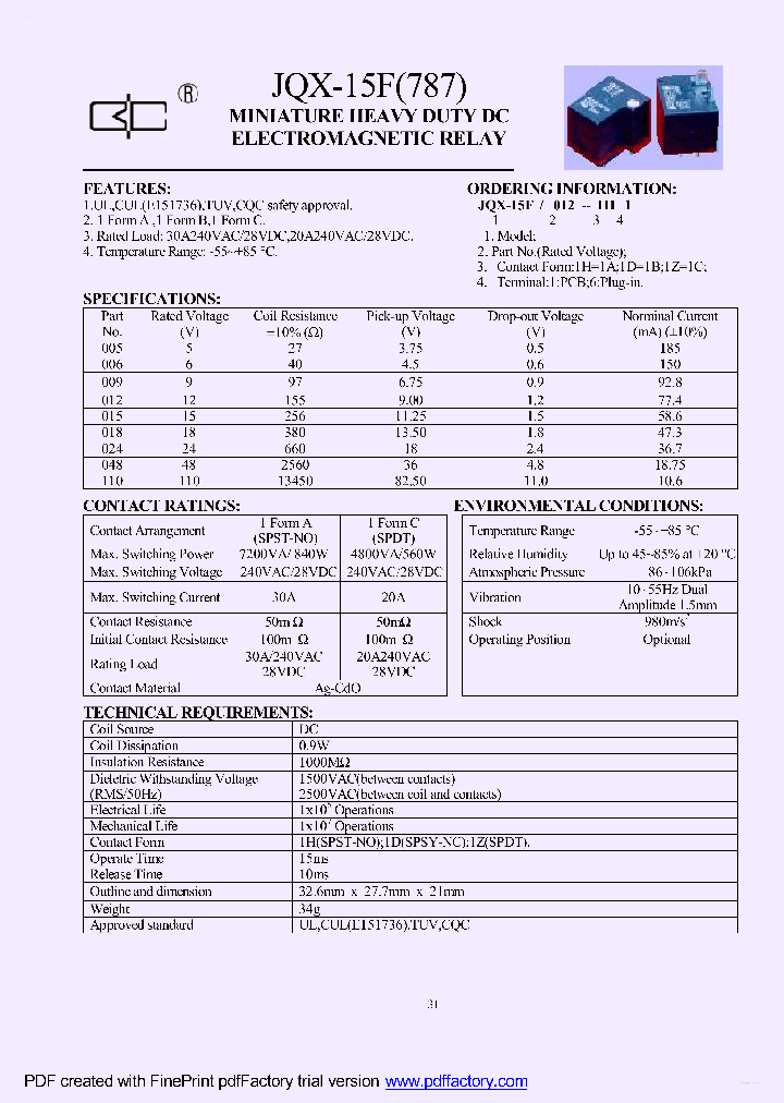 JQX-15F_5812769.PDF Datasheet