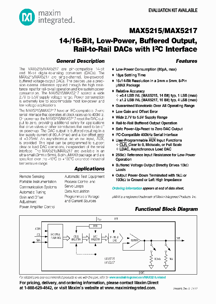 MAX5217GUA_5823173.PDF Datasheet