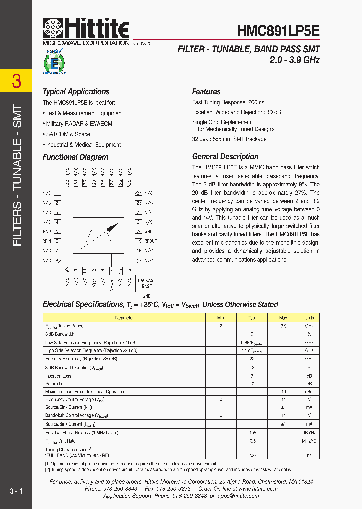 HMC891LP5E1007_5823616.PDF Datasheet