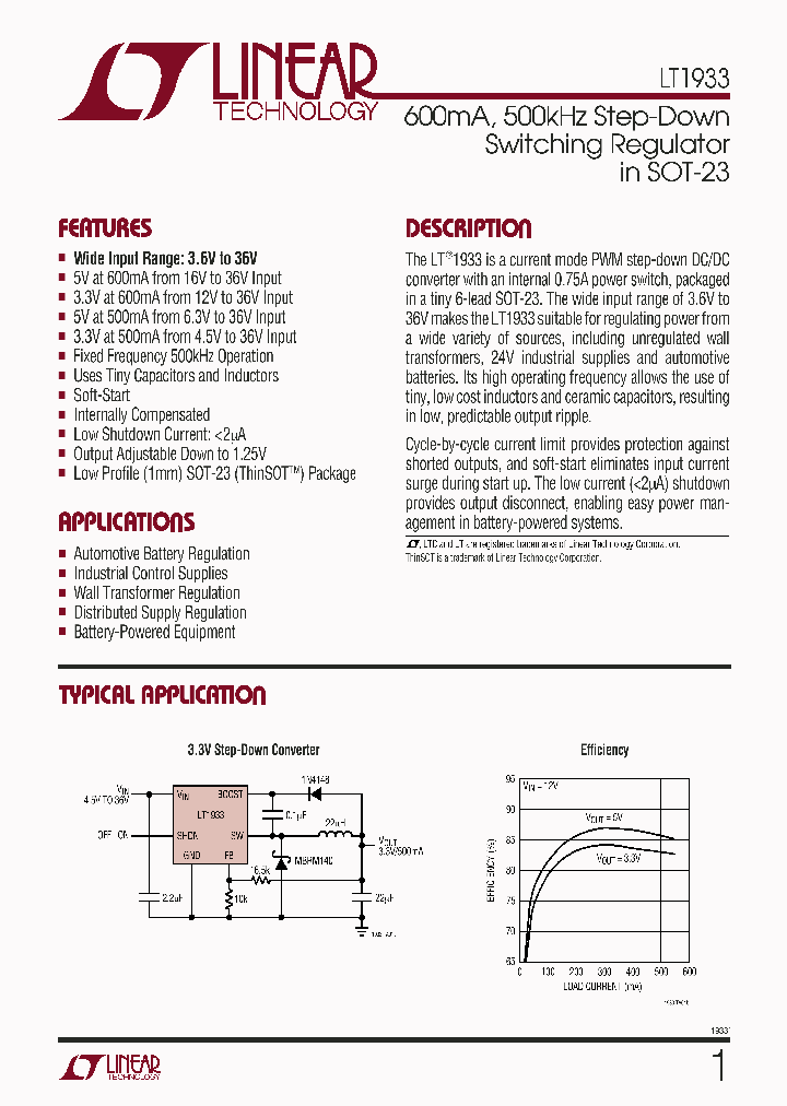 LT1933IS6_5824107.PDF Datasheet