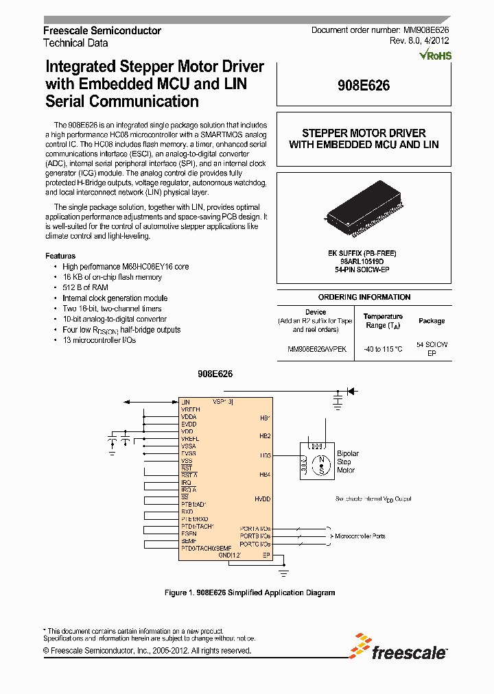 MM908E626AVPEK_5823169.PDF Datasheet