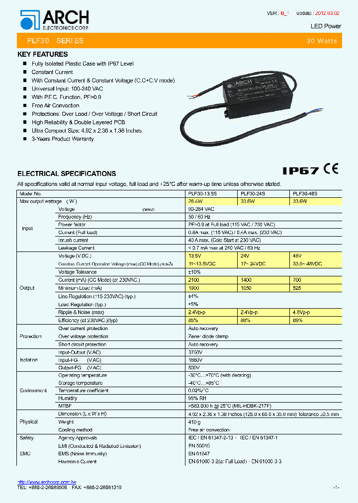 PLF30-135S_5828024.PDF Datasheet