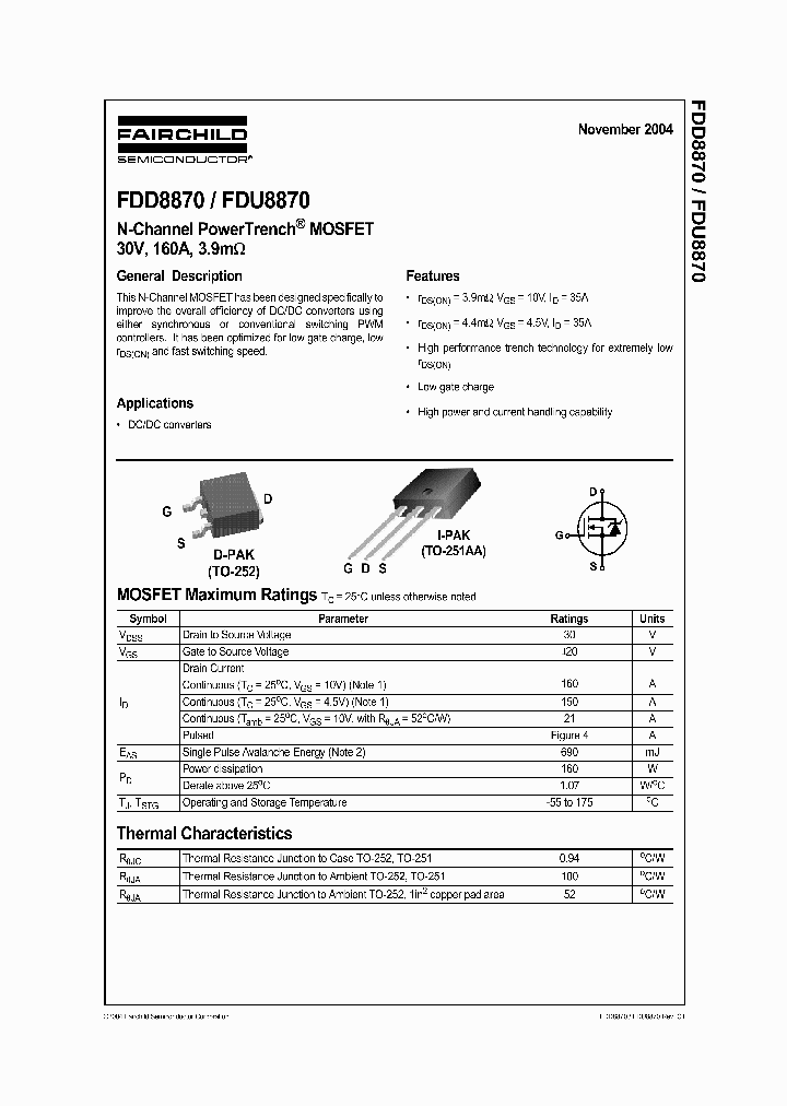 FDU8870_5830702.PDF Datasheet