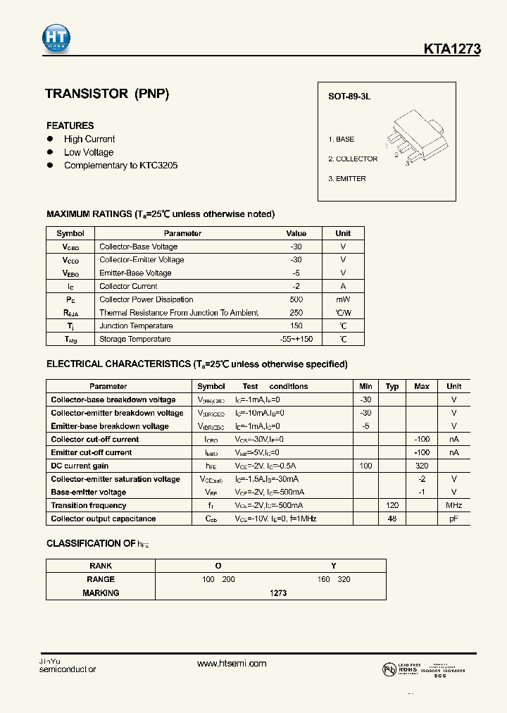 KTA1273_5833776.PDF Datasheet