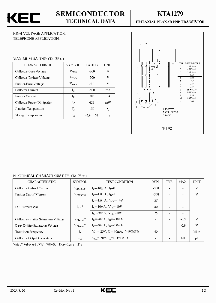 KTA127905_5833779.PDF Datasheet