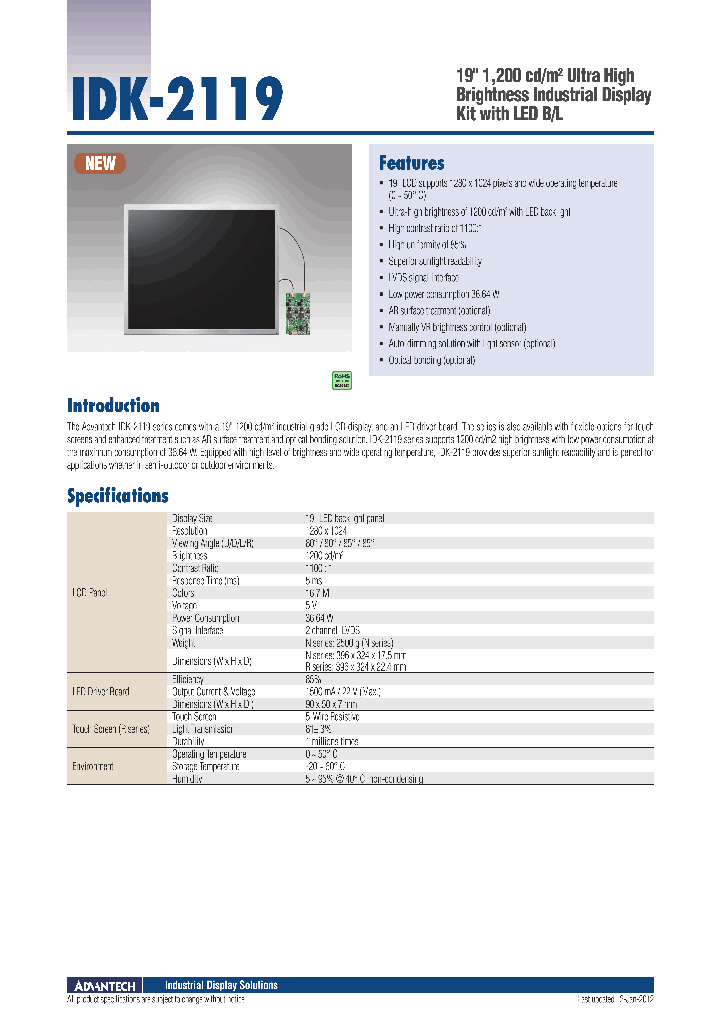 IDK-2119R-K2SXA1E_5834410.PDF Datasheet