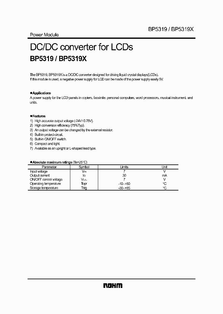 BP5319X_5834555.PDF Datasheet
