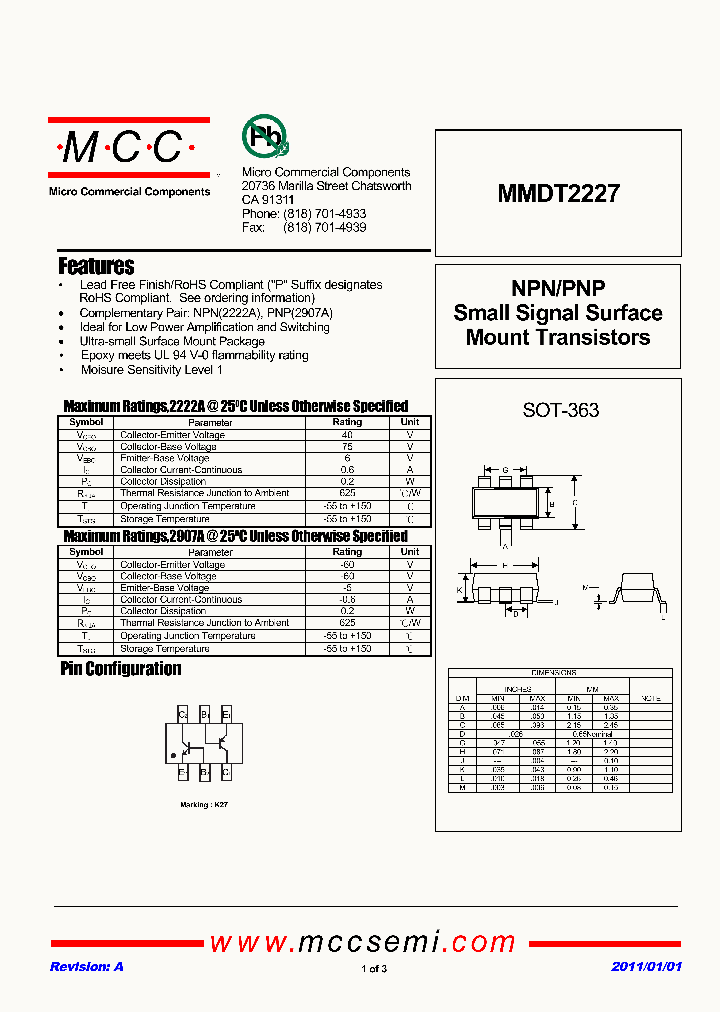 MMDT2227_5836840.PDF Datasheet