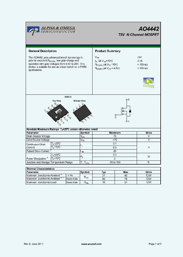 AO4442_5837198.PDF Datasheet