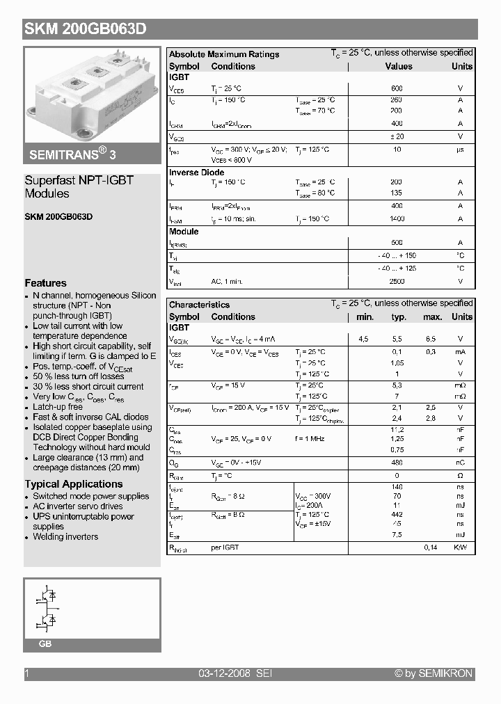 SKM200GB063D08_5837192.PDF Datasheet