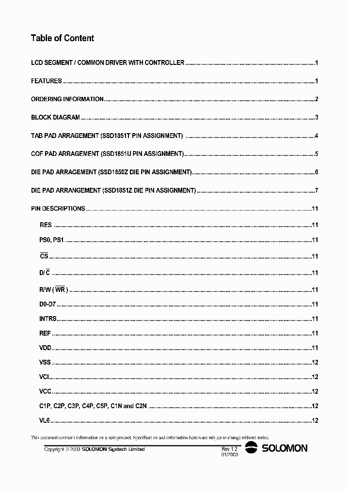 SSD1851TR1_5839287.PDF Datasheet