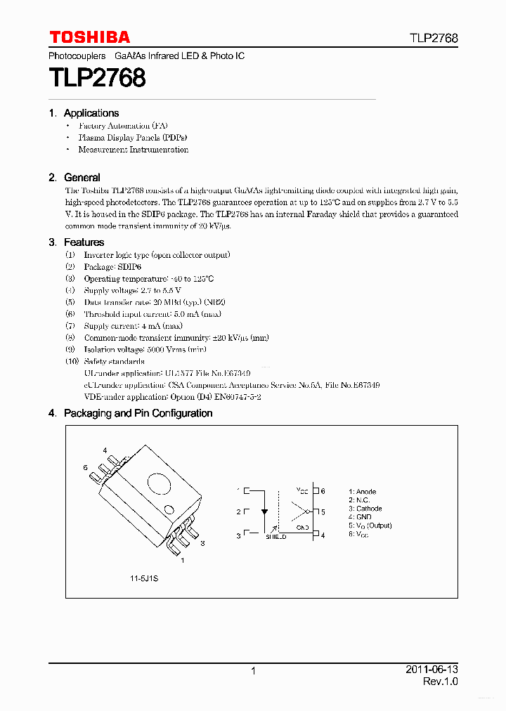 TLP2768_5826203.PDF Datasheet