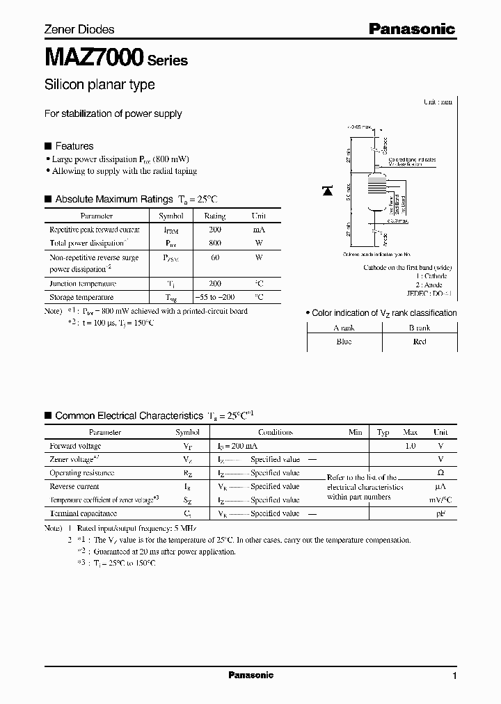 MAZ7100-B_5843599.PDF Datasheet