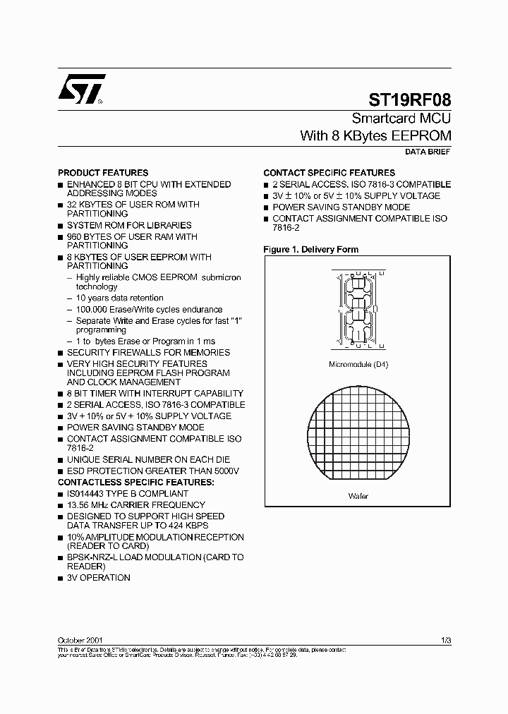 ST19RF08GW40ROXA_5846522.PDF Datasheet