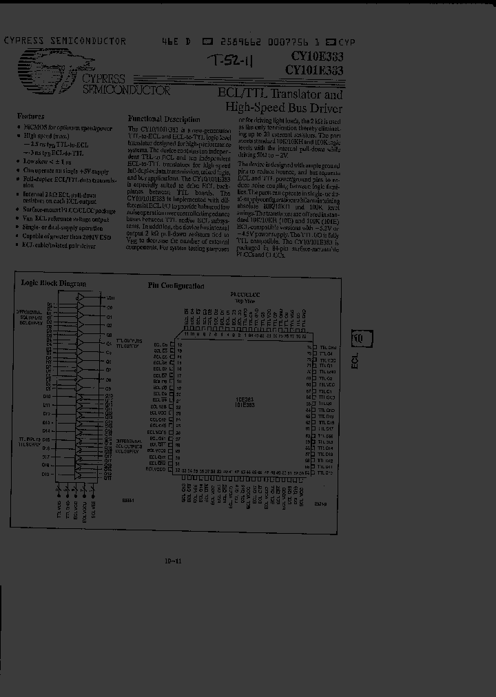 CY101E383-3YMB_5844987.PDF Datasheet