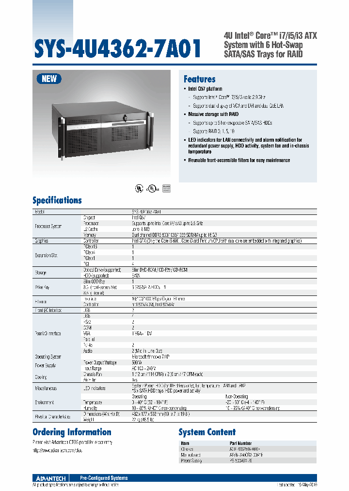 SYS-4U4362-7A01_5848383.PDF Datasheet