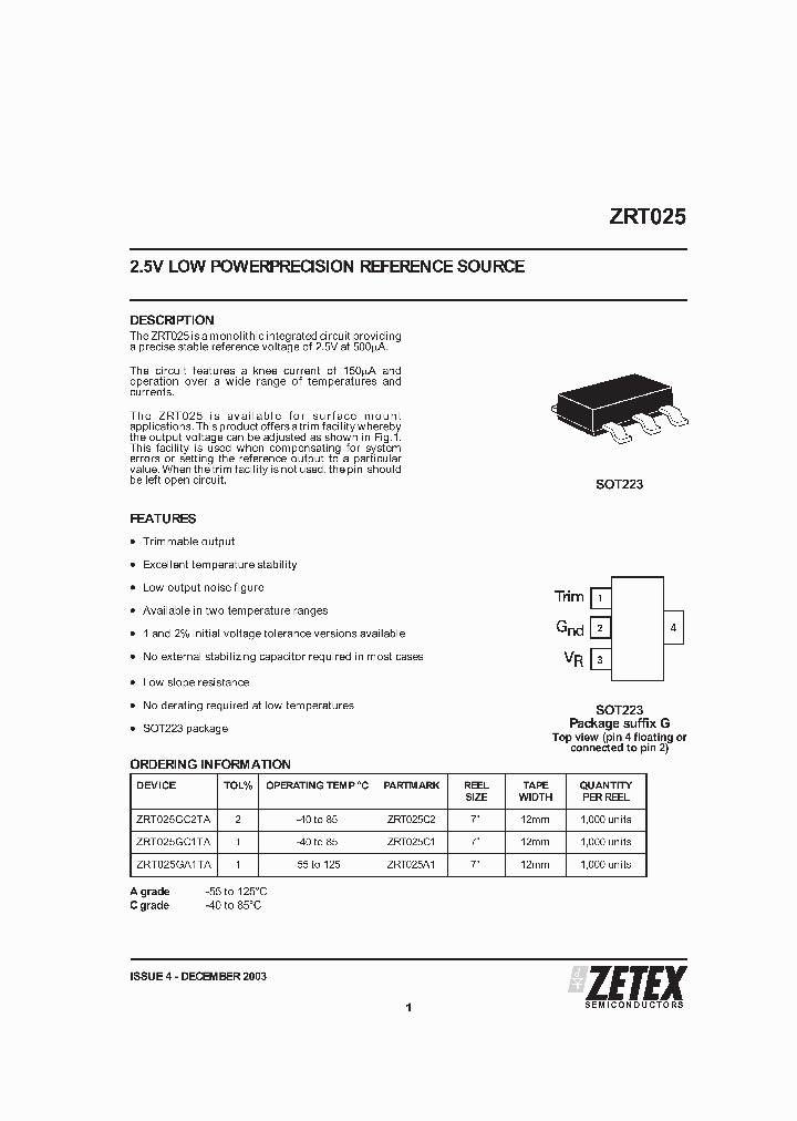 ZRT025GC1TA_5845947.PDF Datasheet