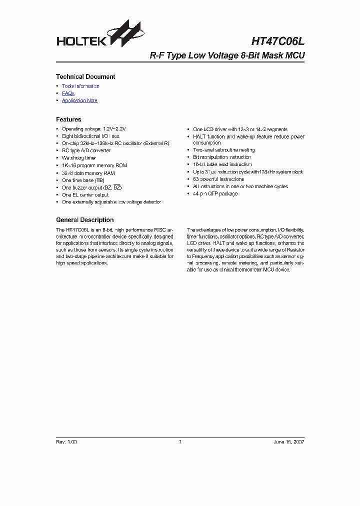 HT47C06L_5848451.PDF Datasheet