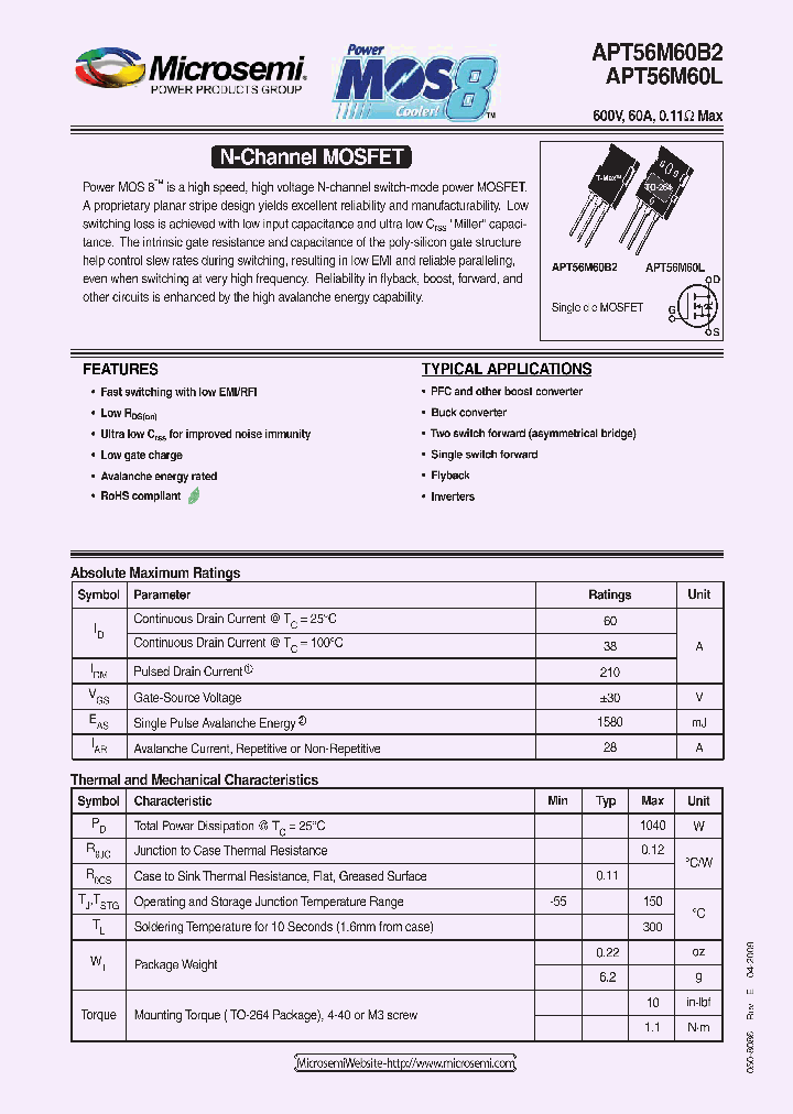 APT56M60B209_5849476.PDF Datasheet