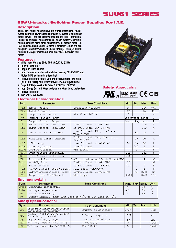 SUU61_5851130.PDF Datasheet