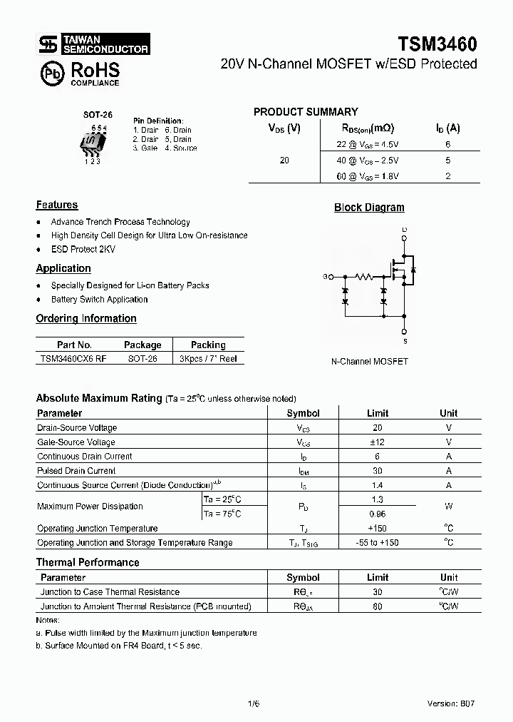 TSM3460CX6RF_5853174.PDF Datasheet