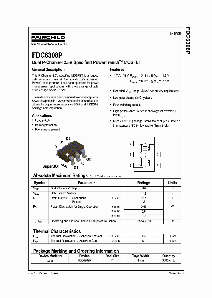 FDC6308P_5854434.PDF Datasheet