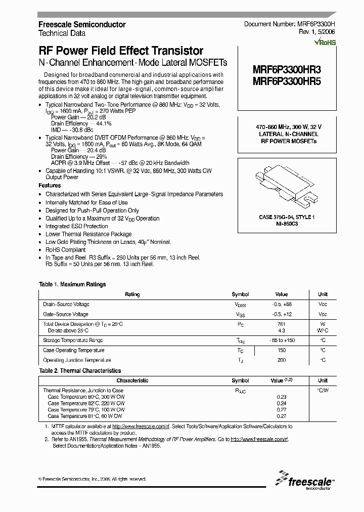 MRF6P3300HR5_5856372.PDF Datasheet