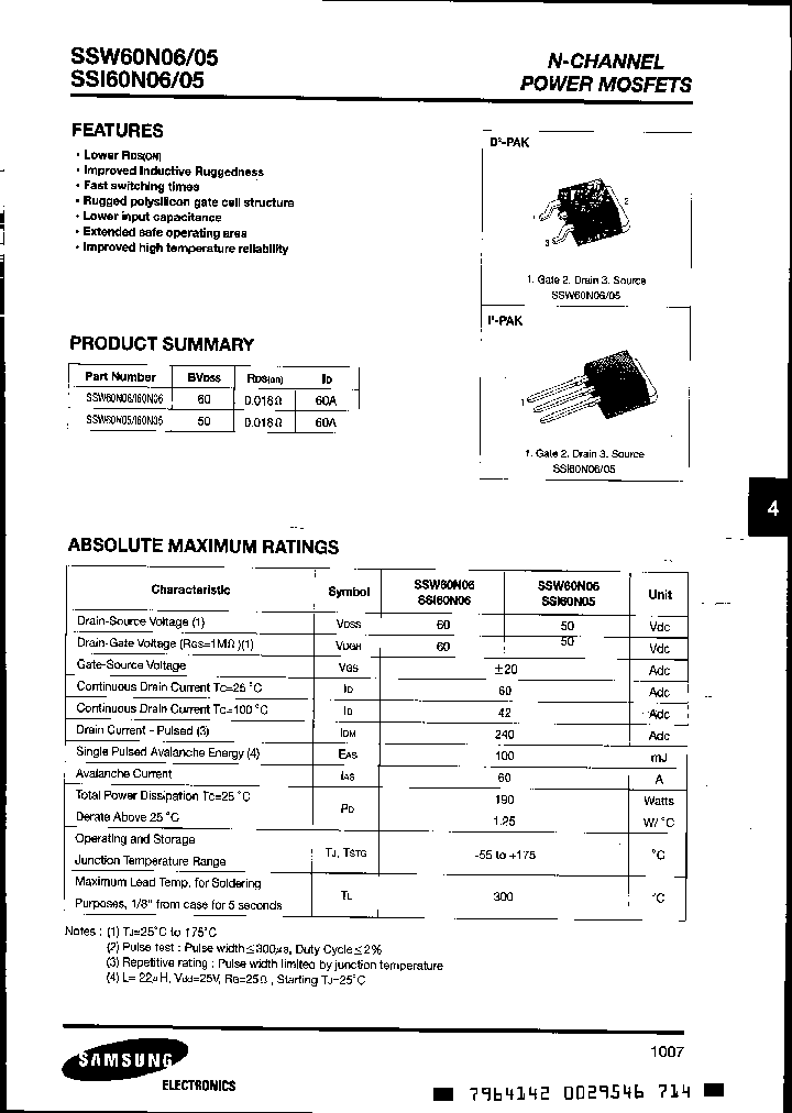 SSI60N05_5857574.PDF Datasheet