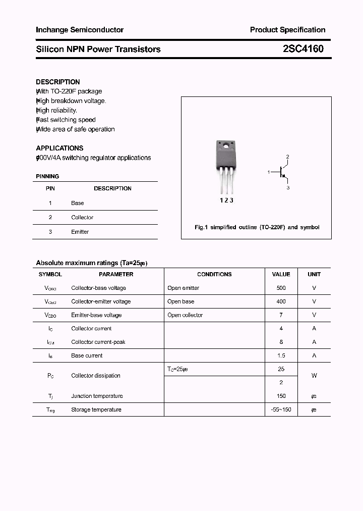 2SC4160_5867731.PDF Datasheet
