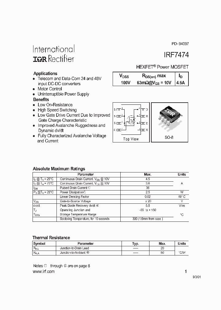 IRF7474TR_5870974.PDF Datasheet