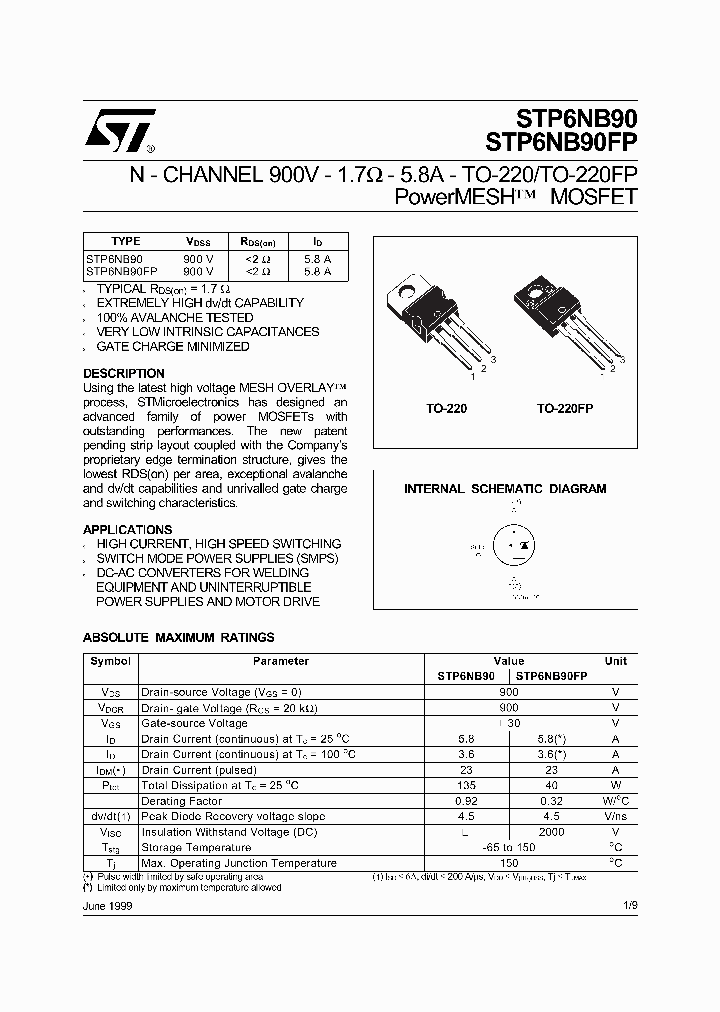 STP6NB90FP_5870789.PDF Datasheet