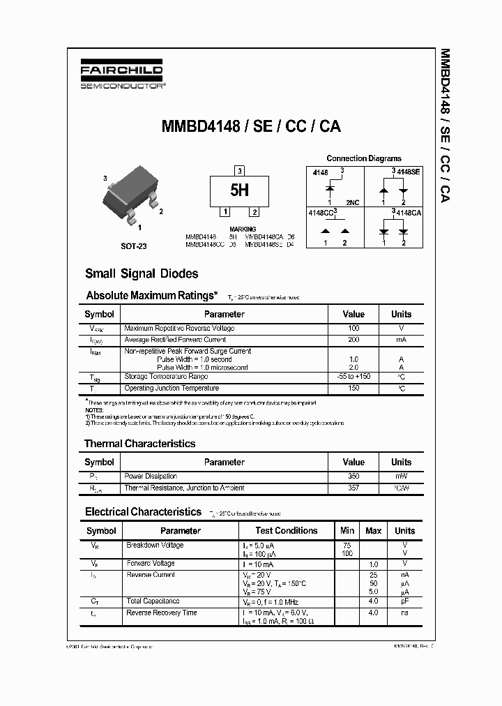 MMBD4148SENL_5870963.PDF Datasheet