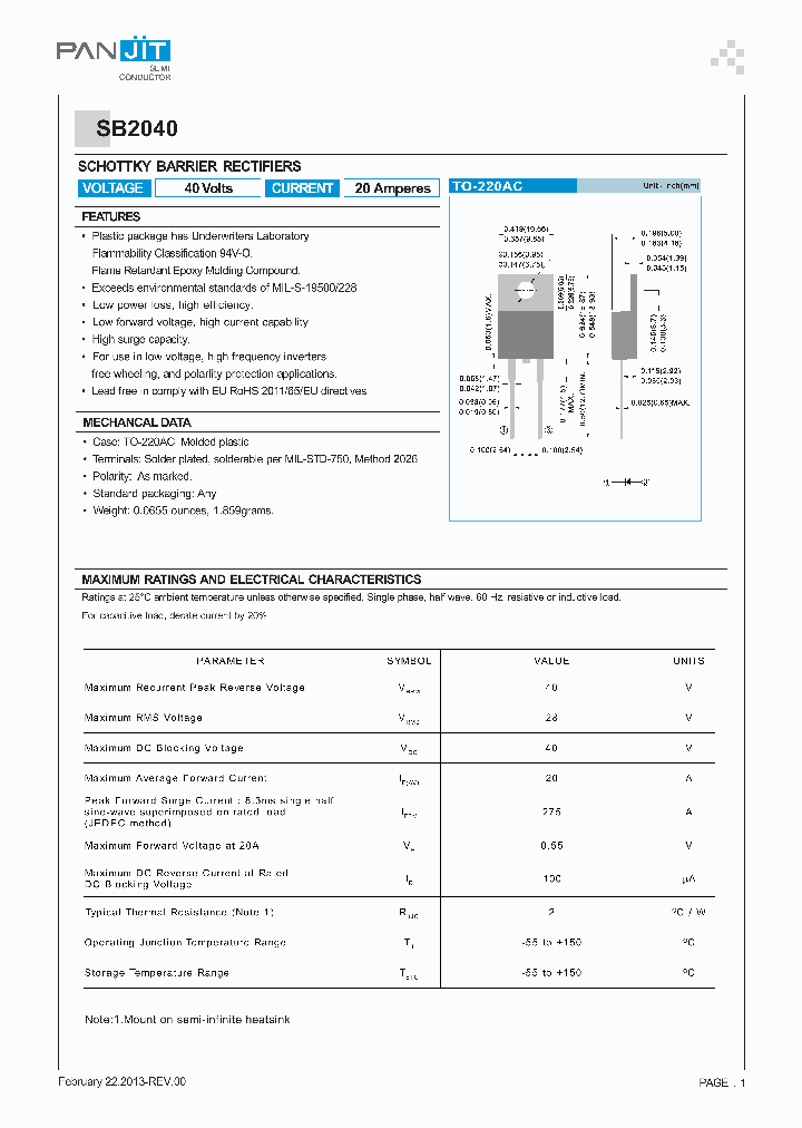 SB2040_5873813.PDF Datasheet