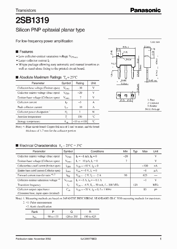 2SB1319_5874955.PDF Datasheet