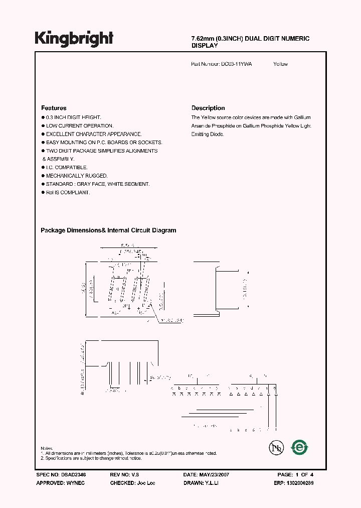 DC03-11YWA_5877355.PDF Datasheet