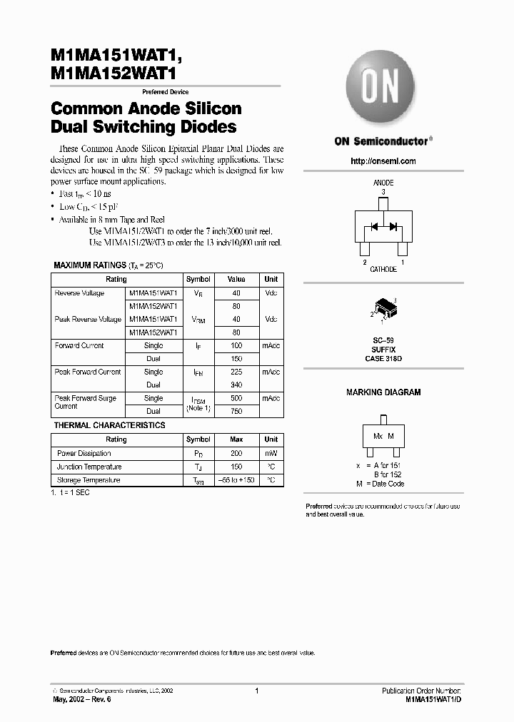 M1MA151WAT1-D_5876528.PDF Datasheet