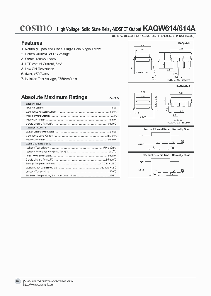 KAQW614_5875482.PDF Datasheet