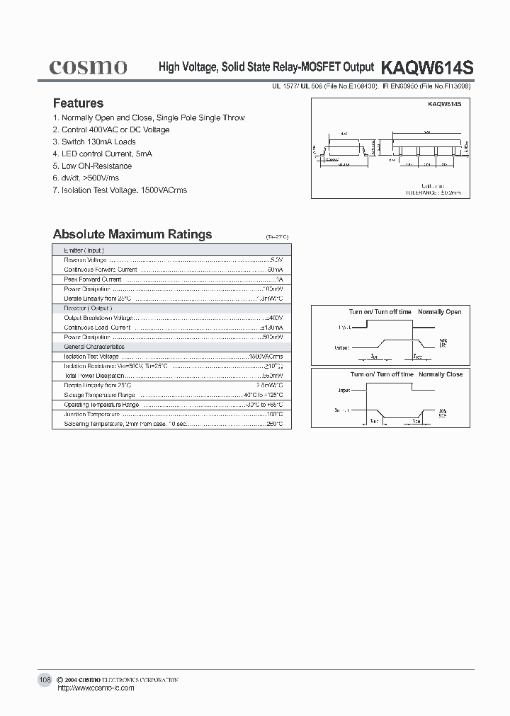 KAQW614S_5875483.PDF Datasheet