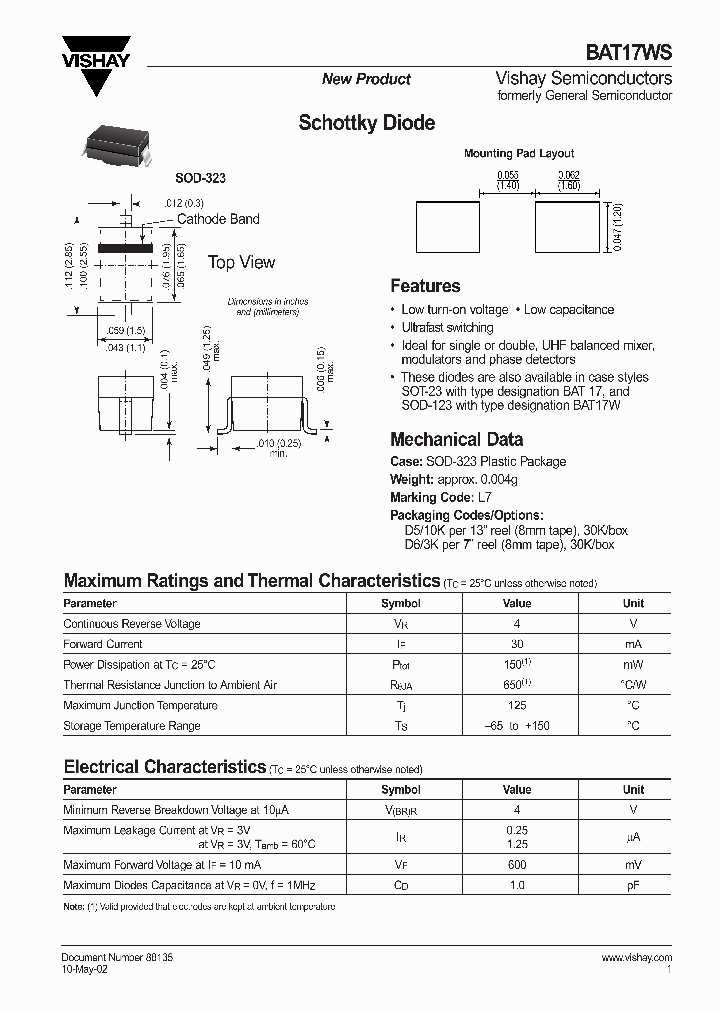 BAT17WS_5878852.PDF Datasheet